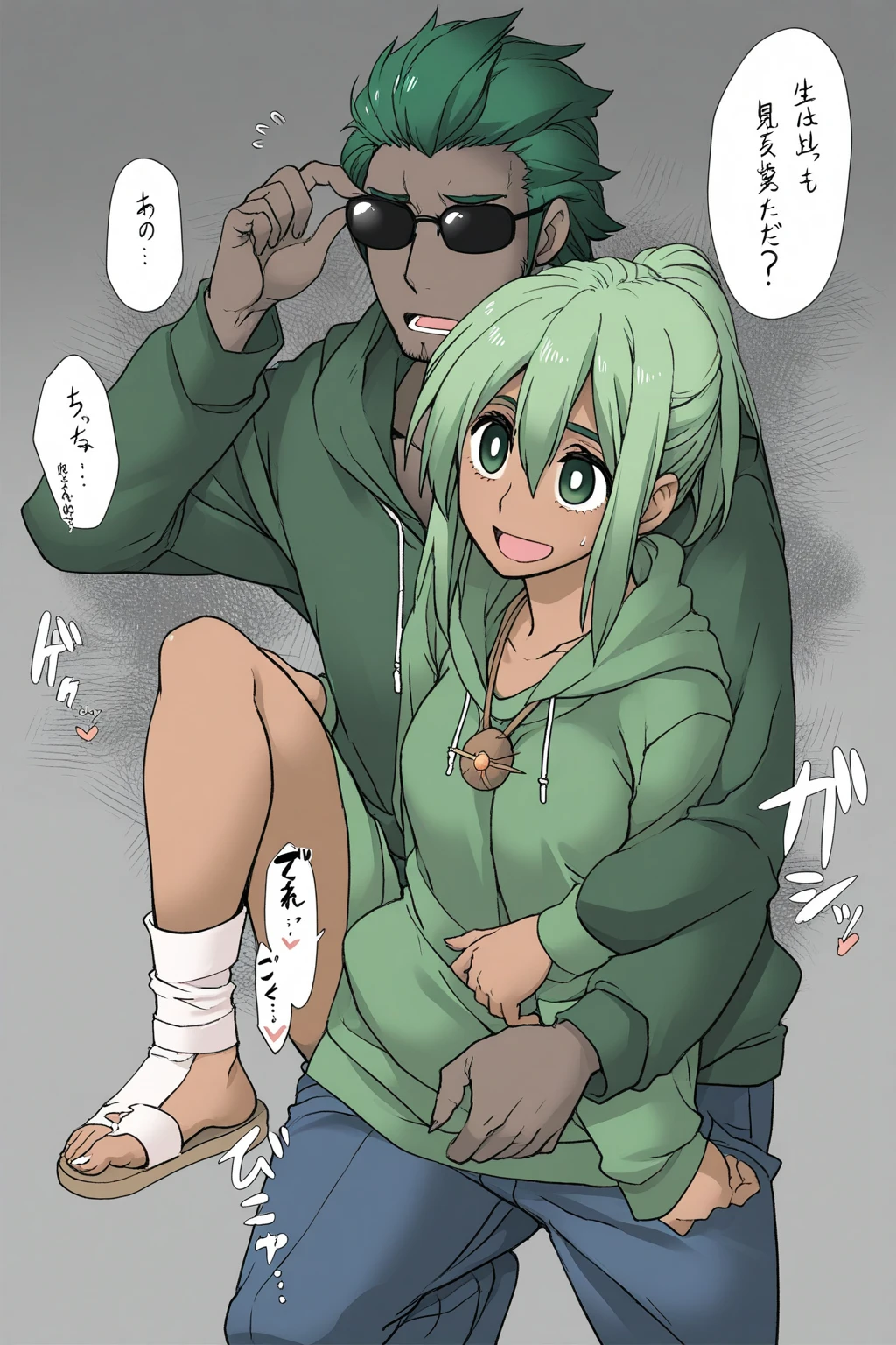 NSFW,masterpiece,Highest quality,High resolution,Very detailed,Sinon\(Sword Art Online\),Jacket,Shorts,(Ecstasy face),blush,Watery eye,Drooling,I feel,Writhe,Trembling,Inside the train,(Middle-aged man with a bad look),sexual harassment,(Molestation),Body touch,In close contact,(Climax),(orgasm),Grit your teeth,Fingering,(Squirting)