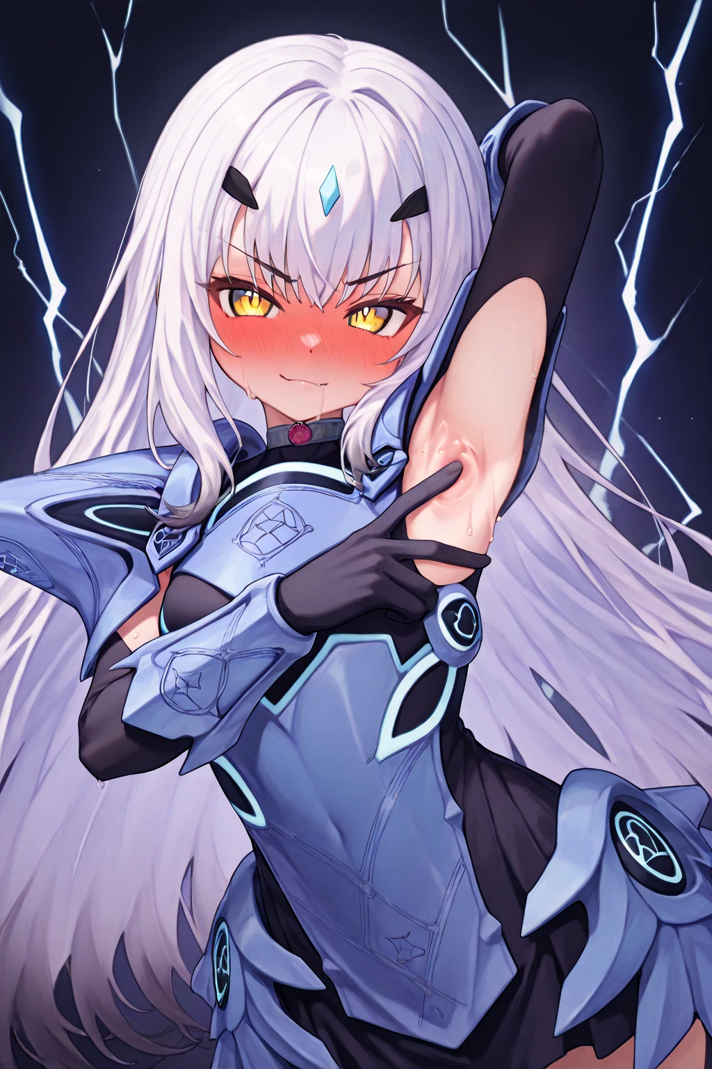 Lewd Female Ultraman、To be caught by a monster