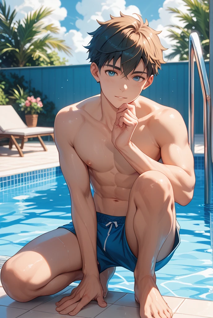 male swimwear, swim briefs, speedo, agedown, , , pastry1boysolomale focusgrey hairbrown eyes