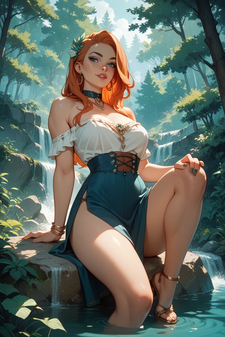 (((beautiful female body))),(((sunsetshimmer as a sweet charming hot seductive horny model))) ,(((red and yellow hairs))),(((sit on the fences wide spread legs lean to grape tree crossed legs)))), (((outdoor with blue sky in background))),(((jungle in background))),(((lewd and erotic posing))), (((happy wicked smile))) ,(((wear light orange red sheer lace transparent see through very short bra))) , (((((upskirt view wear red pantie))))) , breasts are visible , (((wear high heels))) , (((full body))),golden bracelets , (((perfect big breasts))) , lush breasts , Bulky Breasts , voluminous breasts ,(((peeping the viewer))),(((bare belly))),(((side close upskirt view))),(((look at the viewer hands behind head)))