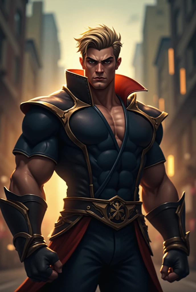 masculine male, masterpiece, ((perfect eyes)) best quality, (semirealism:1.9), beautiful lighting, (extremely detailed CG unity 4k fhd wallpaper), High Detail, Sharp focus, dramatic outdoors,40 years old, brown short hair, blue eyes, smile, Boy with two big horns, big earrings on ears, elf ear, red eyes, Thick eyebrows, evil smile, grinning,red body, red face, Burning skin, yellow diamonds glistening on chest, burning red skin,golden robe behind, big white belt , 8k , realistic, scary.