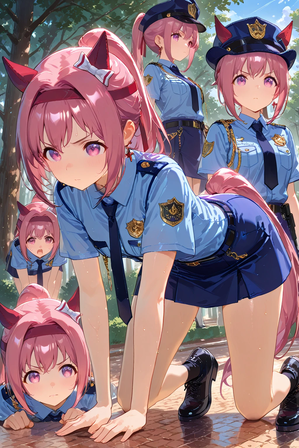 create,Two dimensions,Demonstration activities,Defense,grenade,battlefield,Protesters,Special forces and JK girls,shield,gun,Standing picture,Many people々々large crowd,Creampie SEX,Man juice transparent,Ahegao,pink hair,short twin tails,Squirting,Completely naked,pussy,Sex Creampie