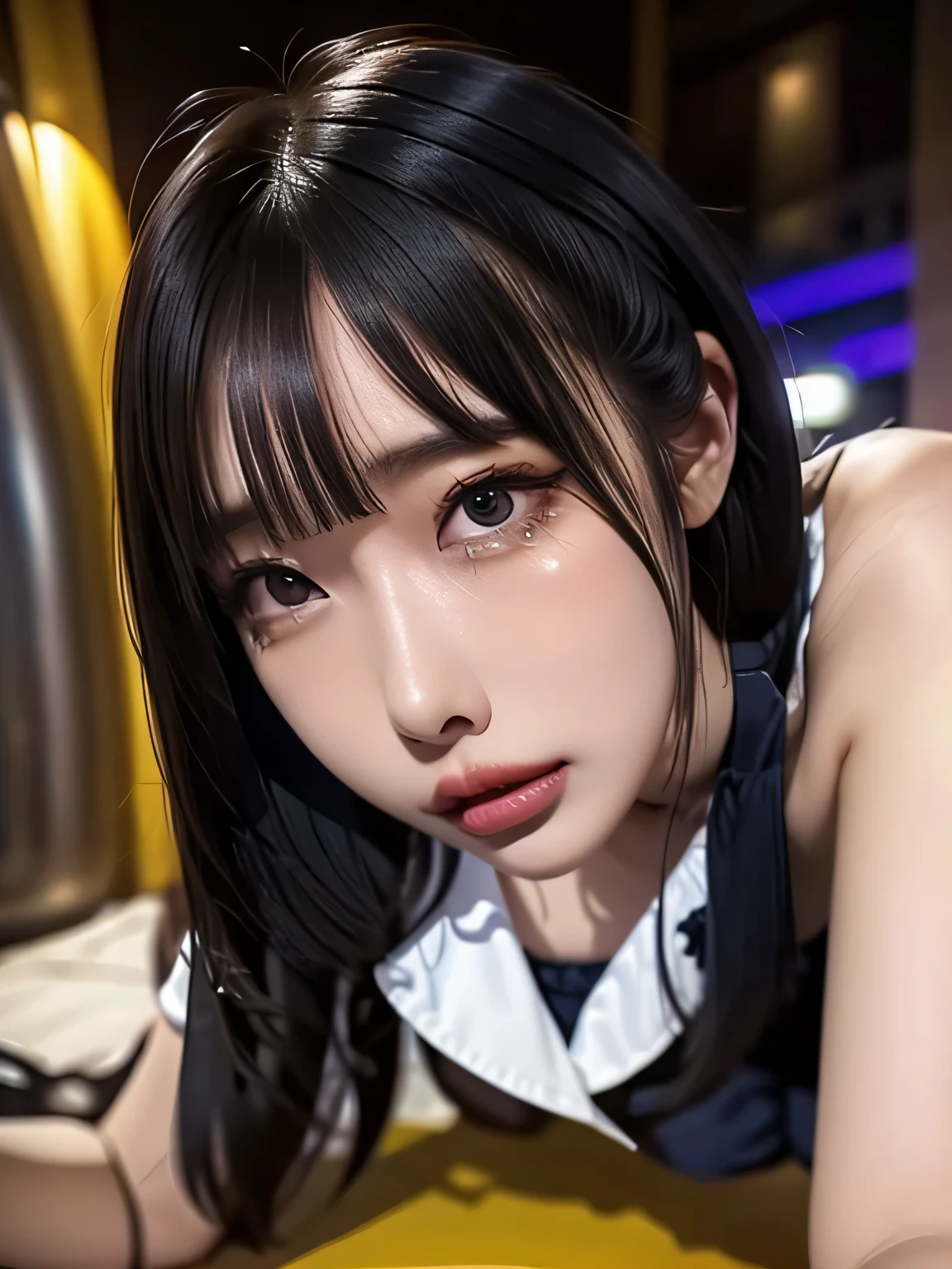 {{{{{16k, nsfw, Repetitive sex with her head on the pillow makes her hair a mess and Her blouse wrinkled as she unbuttoned and undressed it, She is carefully fucked on a canopied bed loving her sexual organs and the aura of a lovely naughty princess begins to emerge, She is blossoming as a girl through sex, She looks relieved and surrenders herself to sex., She was a virgin but as the morning approached her hips changed to a more familiar motion and her appearance became more and more lewd, Pure love fulfilled couple's lovemaking, thicken the lips look pretty, Cute prodigal smile after being made to climax repeatedly by her boyfriend, When she gets her ideal face and body, Tits that get rounder bigger, her deep tight cleavage, Her adolescent tits jiggle and grow with her cute flower pattern frills blouse, When her need for approval was satisfied she evolved into a cute once-in-a-millennium, Lips that drive the sexual desire of those who see them, She evolved into an deep cleavage because of the eroticism of her puberty-specific sensitive feeling expression and glossy lips, cute nipples, As she becomes prettier her lips become thicker, It's so erotic that it's hard to believe she's a virgin, She's sweaty and soupy}}}}}, {{{{{a innocent girl with made-up cuteness, transforming a Japanese girl into her facial rank to the SSS rank of top-notch pretty actresses, She's in a romantic hotel filled with female hormone steam, her beautiful slender underbust, slender curvy cute waistline, she grew into a girl that she had an lewd fetish for lips and necks and waistlines, her clearer nip line from underbust to hips, Her hair is replaced by a bang glossy medium long lovely black hair, The growing body is reproduced with thick vivid lips}}}}},{{Extremely detailed}},{{{{{cute hairband, Sexually unused body with pure and innocent aura, When the plastic surgery is finished becomes an innocent girl, integrated her head and face small}}}}}