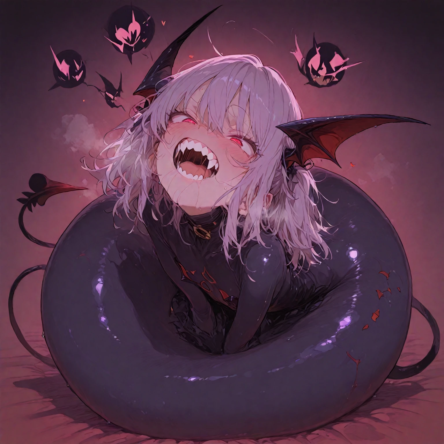 ((Her pussy and thin pubic hair are visible))、(Medium breasts with visible nipples)、((Tentacles invading her pussy and anus))、((One female))、 ((女性の身体モデルに基づきAnatomically correct身体と脚の形)、(The girl's ears are normal shaped)、A girl in a princess dress floating in the sky,Torn Skirt, (Lying on back with legs open, I wasn't wearing panties, Large cleavage exposed,No corset,Large cleavage exposed), Many tentacles are wrapped around the girl, (The tentacles are wrapped around the legs, masterpieceの触手が腰に巻き付いている, The tentacles are wrapped around his arm), The tentacles are attached to the chest, Silver Hair, Falter, Glare, Grit your teeth, Embarrassing, shy, blush, saliva, Opened lips, Scared, Torn, Moaning, Panicked, 完全なblush, despair, fear, fear, Anime Style, Verism, masterpiece, (Anatomically correct:2), Super Detail, Attention to detail, Highest quality, 4K, High resolution