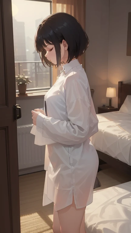 ((velocity)),Attacked by farts, (((Women farting))),(girl farting while sit on study desk and use the computers)),frowned,velocity,(a female teenager ),(wearing pajamas),(sit facing the computer),(her butt facing the screen)) (shorthair blackhair),(Asian woman),(bedroom),(masterpiece:1.2、top-quality)、(the Extremely Detailed CG Unity 8K Wallpapers、ultra-detailliert、Best Shadows)、(细致背景)、(The best lighting、extremely delicate and beautiful)、depth of fields、1girl in、独奏,