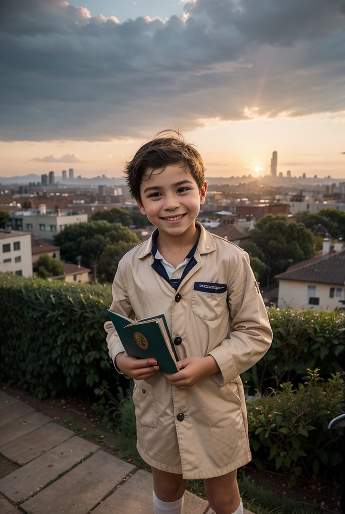 3-year-old boy, missionary preaching the word in an aufanate --auto --s2