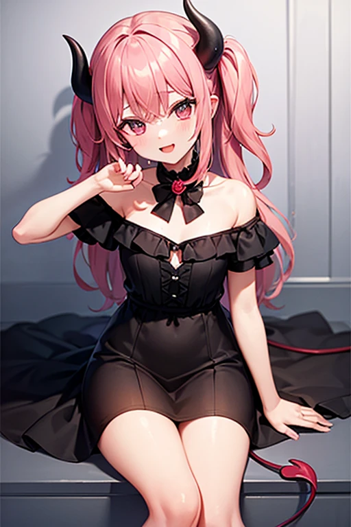 Shy girl, anime, thigh high boots, garter, long gloves