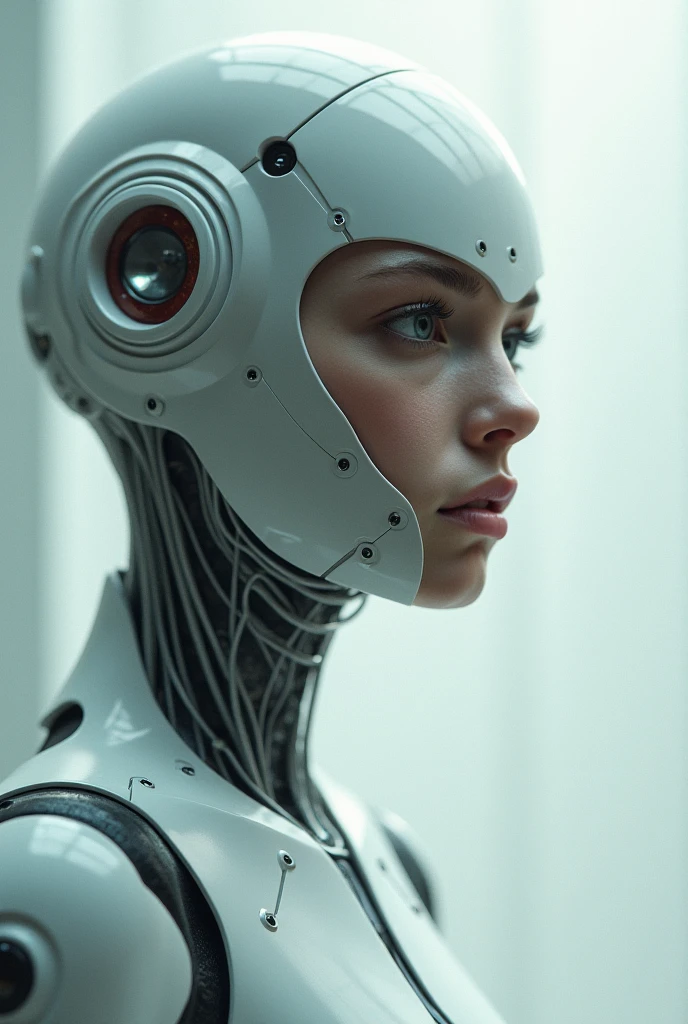 realistic human robot in 4k