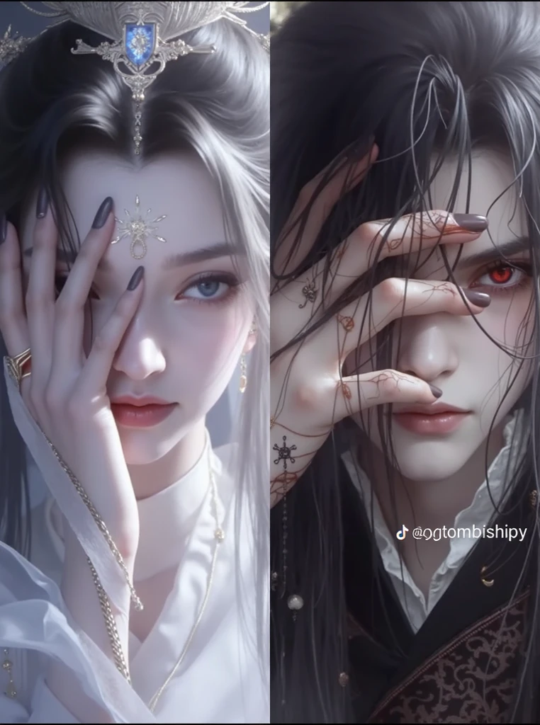 (adult man:1.5), (Brutal man:1.5),((The Perfect Man:1.5)) ,((Male 37 years old:1.5)), pronounced cheekbones ,Embossed body,Two-Faced God, Two halves, Different halves of the body, Two in one, Split personality,Sleep and nightmare in one body,Bipolar,Two-Faced God.The left side of the body of 1 person, male, handsome male, Male god hypnos, The God of Dreams, Beautiful youth, youth, full length, pale skin, golden curly hair, Long white shroud, World of Dreams, The Beautiful World of Dreams, Portals to people's dreams, Fragments of memory in fragments, River of Memory, The Shining River, Endless night sky, Huge and beautiful stars, The right side of the body of the god Hypnos, God of nightmares, Beautiful sinister youth, 1male, The Evil Man, youth, full length, suntanned skin, black curly hair, Long red shroud, A world of nightmares, The world of terrible dreams, Portals to people's nightmares, Shards of Fear Shards, Rivers of Blood, Frightening rivers, Endless night sky, Huge eyes of unknown creatures
