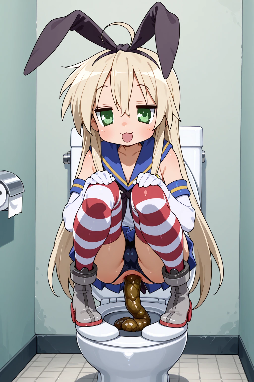 score_9, score_8_up, score_7_up, score_6_up, source_anime, masterpiece, (photorealistic:1.5), (realistic:1.8), absurdres absolutely resolution, BREAK (1human girl:1.3), (the girl is 15yo:1.3), (the girl has attractive ears:1.5), (long hair with short bangs:1.1), BREAK (blonde hair:1.5), BREAK (thin thighs:1.3), (thin legs:1.3), (slender body:1.4), (small breasts:0.8), (erection-nipples:1.4), BREAK ((priestess, boots, dress, frilled sleeves, frills, hat, white headwear, pelvic curtain, high heels, robe, white thigh boots, thighhighs, white thighhighs, long sleeves, puffy sleeves)), BREAK young cute face, (stomach bulge:1.0), (breast-milk comes out:1.5), (in the old subterranean dungeon:1.4), fit, BREAK (cum on body:1.5), (orgasm:1.4), (wide-eyed:0.9), (slut:1.2), (vulgarity:1.2), (fucked silly:1.1), (tears:1.5), (wet:1.5), head tilted up, (sweat:1.6), (arms behind back:0.7), BREAK (excessive cum:1.3), (cum on legs:1.4), (cum in mouth:1.4), (cum in pussy:1.6), (cum in anal:1.5), (the girl is deepthroat to huge-penis:1.4), BREAK (the girl is human:1.4), BREAK (Troll is very huge-fat-body:1.8), (4male Troll:1.3), (Troll is very gigantic penis:1.9), BREAK gangbank, (double penetration:1.6), (vaginal sex and anal sex:1.4)