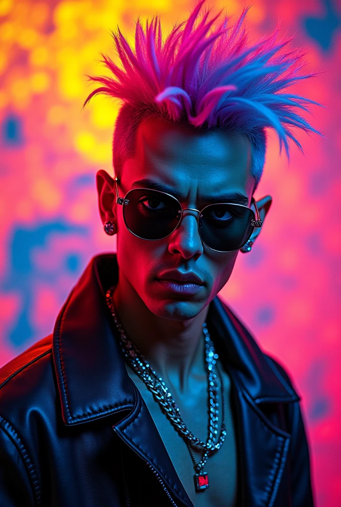 flamboyant queercore androgynous assassin for LGBT