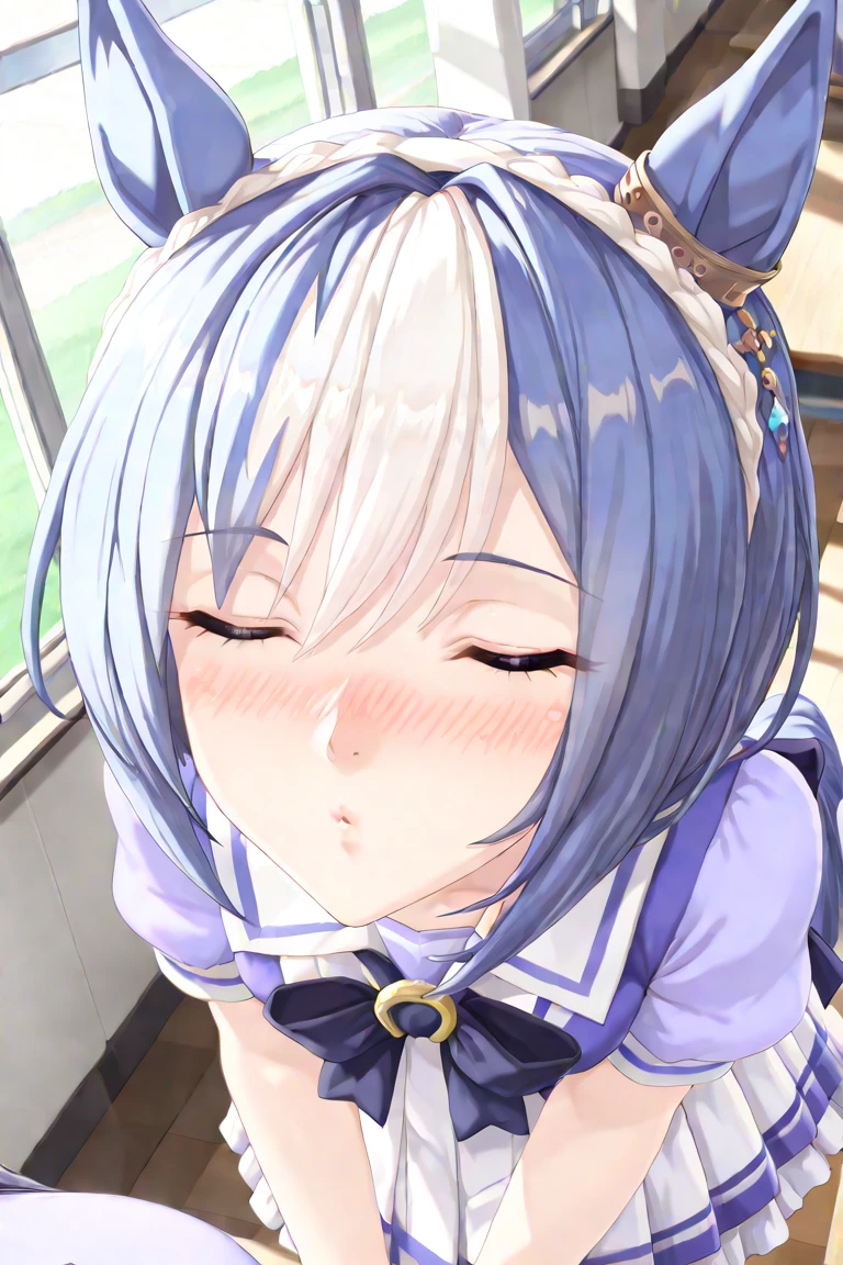 masterpiece, best quality, 1girl, 1man, hetero, vaginal sex, blow job, hand job, fellatio, suck penis, penis, pussy, close-up face, completely nude, 15 yo, (loli:1.2), room, blush, shy, (((embarassing))), Shyness, Embarrassed, Puzzled, (((jitome))), (((glans)))