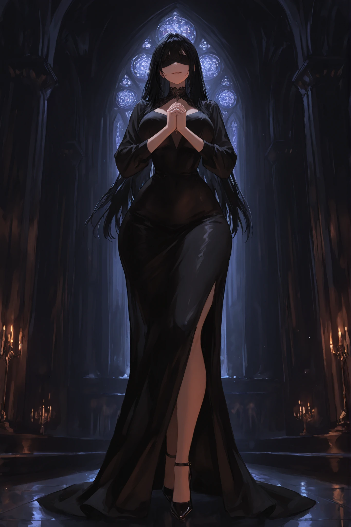 [underwater \(theme\)|horror \(theme\)|sunlight \(theme\)],Woman, a beautiful woman, volumetric lighting, unreal engine, ultra realistic illustration, dark sorceress, intricate, elegant, highly detailed, digital paining,