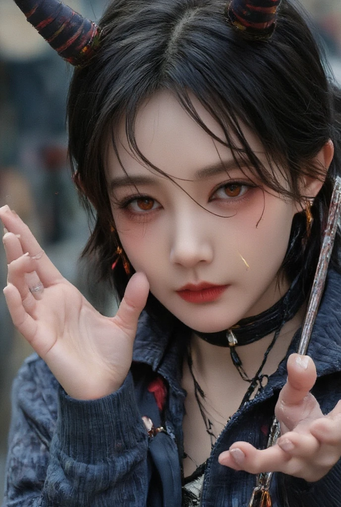 A man bleeds,deathia,agony,bleeding from the corners of her mouth,A mouthful of blood erupted from his mouth,Tree Bright Ultra HD, retinas, Masterpiece, ccurate, Anatomically correct, Textured skin, Super detail, High details, High quality, Best quality, A high resolution, 8K, HD