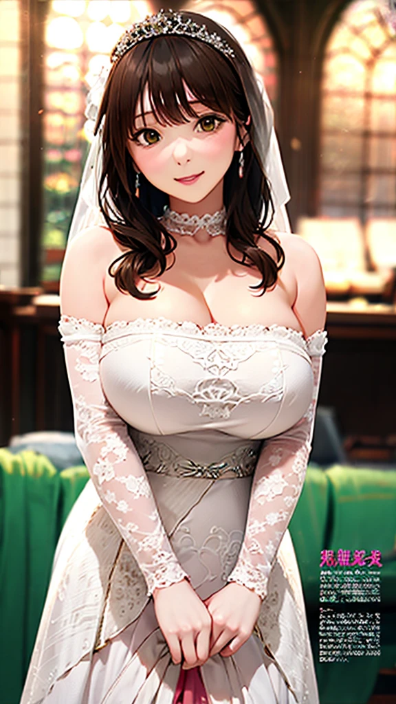 a close up of a woman in a dress posing for a picture, angelawhite, amouranth, young beautiful amouranth, better known as amouranth, expensive voluminous dress, cleavage, jaw-dropping beauty, gorgeous woman, japanese goddess, anna nikonova aka newmilky, busty, with large breasts, giant stunning goddess shot