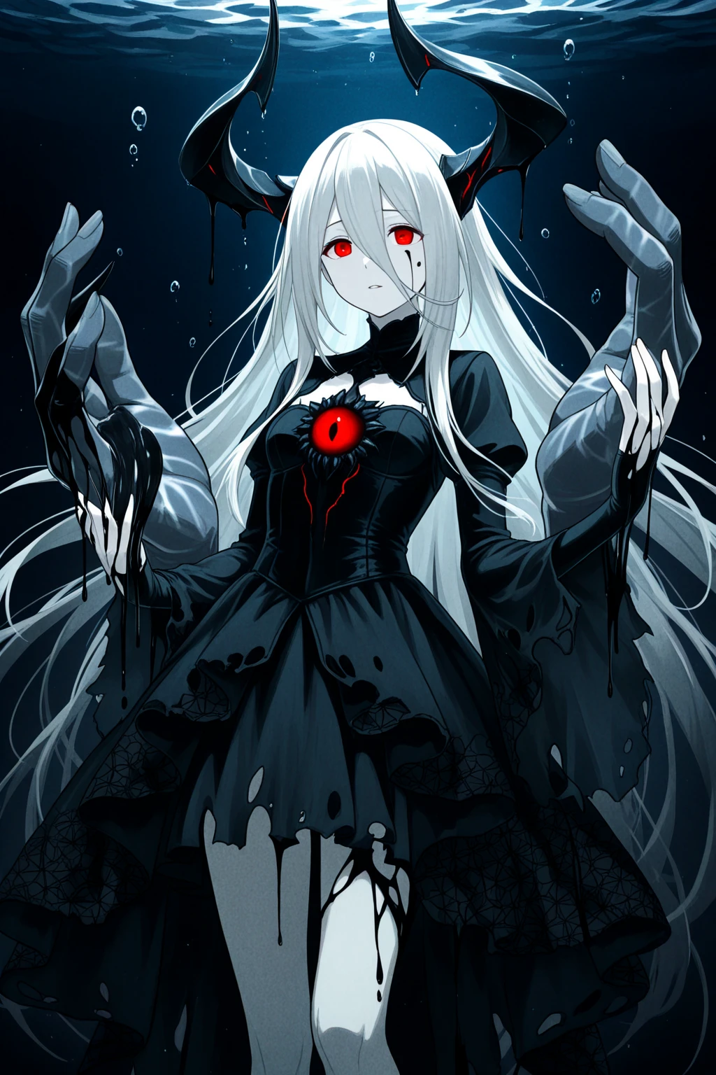 masterpiece, Highest quality, High resolution,(Highest quality,4K,High resolution,masterpiece:1.2),Very detailed,Realistic:1.37,masterpiece, Highest quality, Exquisitely crafted, woman, beautiful, elegant, smile, Blood, iridescent Long Hair, bangs, skirt, shirt, Long sleeve, Frills, shoes, (Red and Black:1.4), flower, spooky, Horror, head蓋Bones, Long Hair, Black Hair, Candles, Blood, hair flower, Dead, hair ornaments, Bone, doll, head蓋Bone, skeleton, Horror (theme),spooky altar background,Dark fantasy,Red color scheme,Ominous atmosphere,eyeを引く,Storytelling,anatomy,Anime Style,Concept Art,beautiful細部までこだわった顔と (((赤いeye ))),A terrifying ritual ,Satanic Ritual,Premature death,Improper behavior,クレイジーなsmile,Scythe Face,Girl Monster, beautiful, Delicate facial features, 鋭いeye, Sharp Fangs, 青White skin, blonde,robot,Cursed Painting, Dark Background, Cinema Lighting, Dramatic Shadows, Gothic style, Gloomy atmosphere, Dark fantasy, One Girl, , Please open your mouth wide, Open your mouth and baring your teeth,Sharp teeth like a beast, Wide lips, very wide mouth, Vermilion cheeks, ,(Bloodしぶき:1.4),Scary smile, smile,Fallen angel design, ねじれたsmile、Bloodまみれの、headからの出Blood,、Bloodしぶき、,(Bloodしぶき:1.4),Crossbones, head蓋Bone,Horror 一人の男の子, Cream colored hair, Gray Hair, Pearly hair, nice boy, Bunny ears, Loose-fitting clothing, Larger clothes, dark red eye, eyeの下のたるみ, dark circles under eye, やみcute, Fluffy hair, Voluminous Hair, skinny, slim, very skinny, Androgynous, cute, spooky, short hair, Horror, Faded colors, White skin, spooky, Unnaturally thin, I'I am hungry, eye, eye in background, sharp eye, Long eyelashes, Under the eyelashes, Loose shorts, レースshirt, Frillsshirt, Tie the ribbon'head, Detailed clothing, A loose cardigan, Open cardigan, 滴るBlood, that'terrible, nightmare, Haunted, stitch, patchwork, string, Injury, hell, Injury on arms, self-harm, cut, Black Fingers, factory, Abandoned, A dismembered ghost,Many heads,Many heads,Lots of faces,Multiple faces,Multiple Girls,Frolicking Girl,複数のwoman,tea ,クレイジーなsmile,look up,Face shot,Scythe Face,Girl Monster, slave,beautiful, Detailed portrait, Delicate facial features, 鋭いeye, Sharp Fangs, 青White skin, Thick chain, Dark Background, Cinema Lighting, Dramatic Shadows, Gothic style, Gloomy atmosphere, Dark fantasy, One Girl, , Please open your mouth wide, Open your mouth and baring your teeth,Sharp teeth like a beast, Wide lips, very wide mouth, Vermilion cheeks, ,(Bloodしぶき:1.6),Scary face, Laughter Witch design, ねじれたsmile、Bloodまみれの、headからの出Blood,,、Bloodしぶき、,(Bloodしぶき:1.6),Crossbones, head蓋Bone, , Horrorスタイル, ((Fantasy Witch Costume)), ((Flowing white hair)), ,(Bloodしぶき:1.6),womanの曲線, Large Breasts, Thick thighs, Sexy flat stomach, Perfect hands, Perfect anime face, ((dark lolita dress)), Are standing, ((邪悪なsmile)), ,(Bloodしぶき:1.6),Victorian cities, gaslight, Steam circulates, Moonlight Illumination, night lighting, A sky filled with stars and galaxies,disaster々new devil horns,,(Bloodしぶき:1.6),アニメゾンビWitch design, ねじれたsmile、Bloodまみれの、headからの出Blood,,、Bloodしぶき、,(Bloodしぶき:1.6),Crossbones, head蓋Bone,,Photo Background,Wide Shot,Scythe Face,Girl Monster, slave,beautiful, Detailed portrait, Delicate facial features, 鋭いeye, Sharp Fangs, 青White skin, Thick chain, Dark Background, Cinema Lighting, Dramatic Shadows, Gothic style, Gloomy atmosphere, Dark fantasy, One Girl, , Please open your mouth wide, Open your mouth and baring your teeth,Sharp teeth like a beast, Wide lips, very wide mouth, Vermilion cheeks, ,(Bloodしぶき:1.6),Scary face, Laughter Witch design, ねじれたsmile、Bloodまみれの、headか