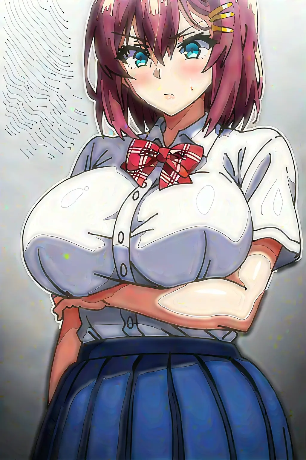 (Very large breasts、Cleavage:1.9),Kitasan Black(Horse Girl),Huge breasts,smile、(school uniform)、Cherry blossom trees、Outdoors、A large number of people、(Putting on a collar:1.5)、Earrings、Earrings、bracelet,(masterpiece, Highest quality, Highest quality, Official Art, beautifully、aesthetic:1.2), (Super detailed)、(Nipples:1.5),へそEarrings,Shaved,Open your mouth,(Steam is coming out of the body:1.5)、Cleavageがある,(Cowboy Shot)、(Beautiful Face:1.5)、(Shirt lift:1.5)、flipping clothes,Upper Body、Wear glasses、Exhibitionism,Short skirt、Skirt flipped up、White lace pants、garter belt,Highest quality、Animal ears、Breast milk is coming out、White micro panties、(Exposing the breasts)、(nsfw:1.1)
