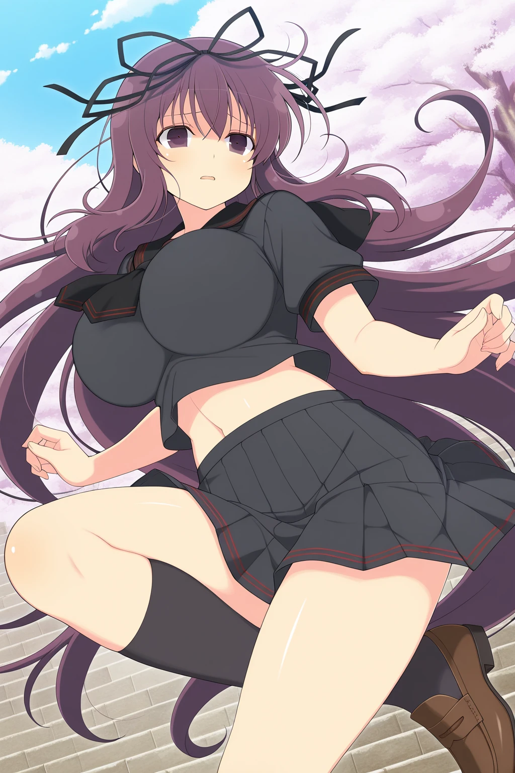 1 woman, skirts, (show off g-string detailed pantie), (hands skirt lift), from front, cowboy shot, BREAK annoyed,shoot from below