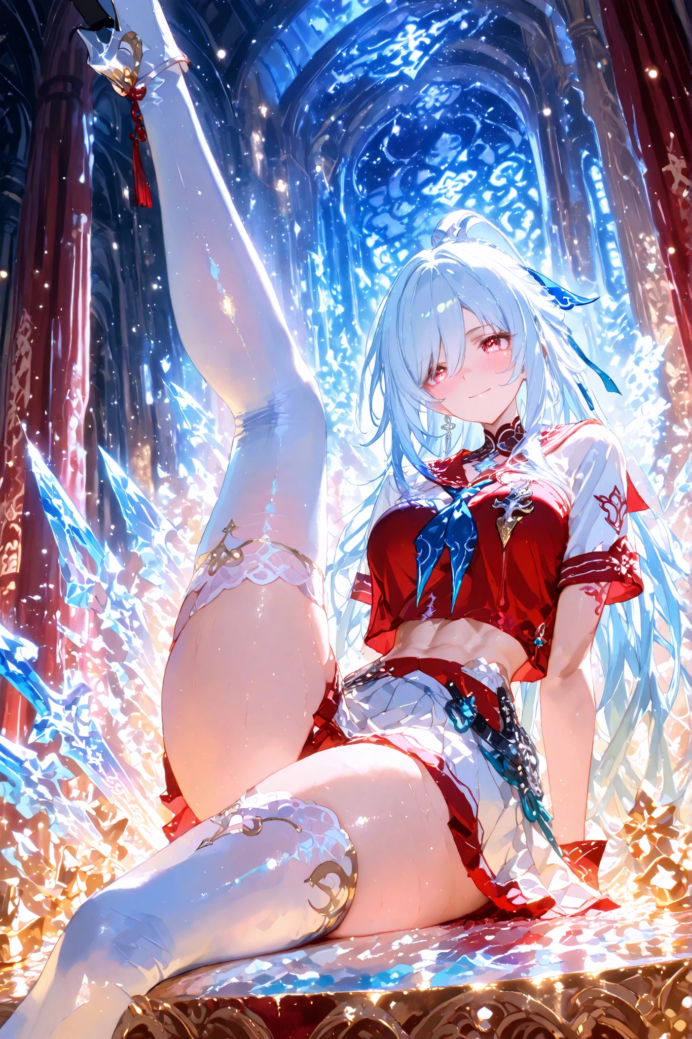 Cute white-haired loli,dressed in,white bra,long gray head,spread their legs,White panties are clearly visible(The cloth is thin,semi transparent),There is a silvery-white viscous liquid on the body,white hair rose,The ebb and flow,The girl has a viscous liquid on her face,Showing her panties,White panties are clearly visible(The cloth is thin,semi transparent),lifting up skirt,Ruddy nipples,Fox Ears White Transparent Bikini