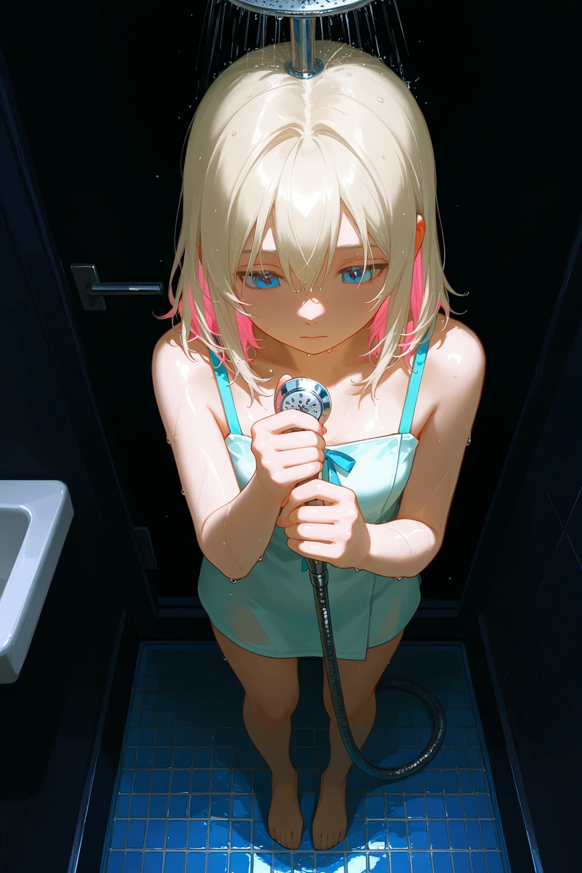 Ultra-high resolution photos、Very accurate baby body、Esbian all over、Small breasts、Sexual torture devices、sexual training、solo、A hose is connected to the anuassive enema is being given、Unable to hold back, stool overflows