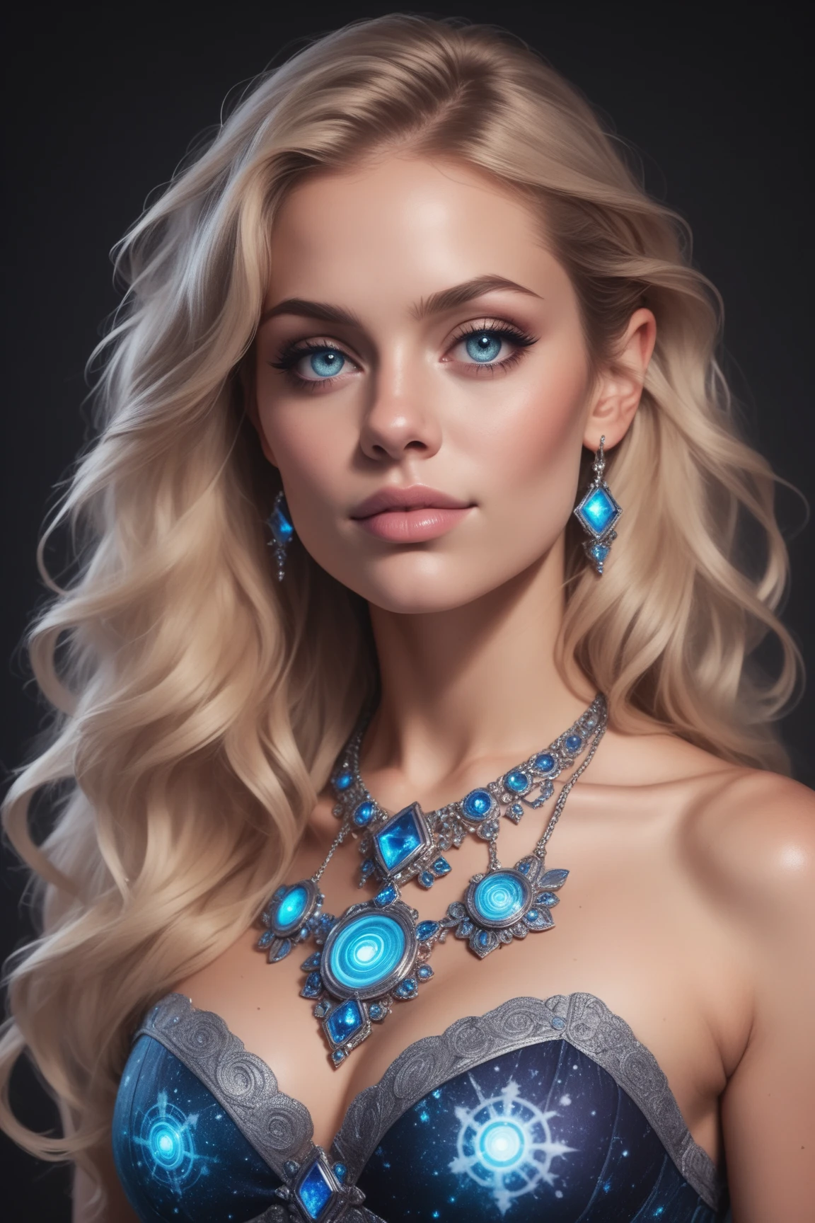 ((best qualityer)), ((Masterpiece artwork)), (highy detailed:1.3), ....3d, Bela (cyber punk:1.3) woman hacker with thick voluminous hair operating a computer terminal, nsfw Ultra realism, high resolution, NVIDIA RTX ray tracing, Full-body image, organic female cyborg, slightly-smile, gazing at viewer, sexual arousal, eyes with green and blue heterochromia, ((mechanical body)), perfectbody, Broad Hips, defined abs, thick legs with defined muscles, big perky breasts, goose bumps, brown skin, skin with a slight sheen of sweat, hero landing position, (pose sexy), Proportion of mayors