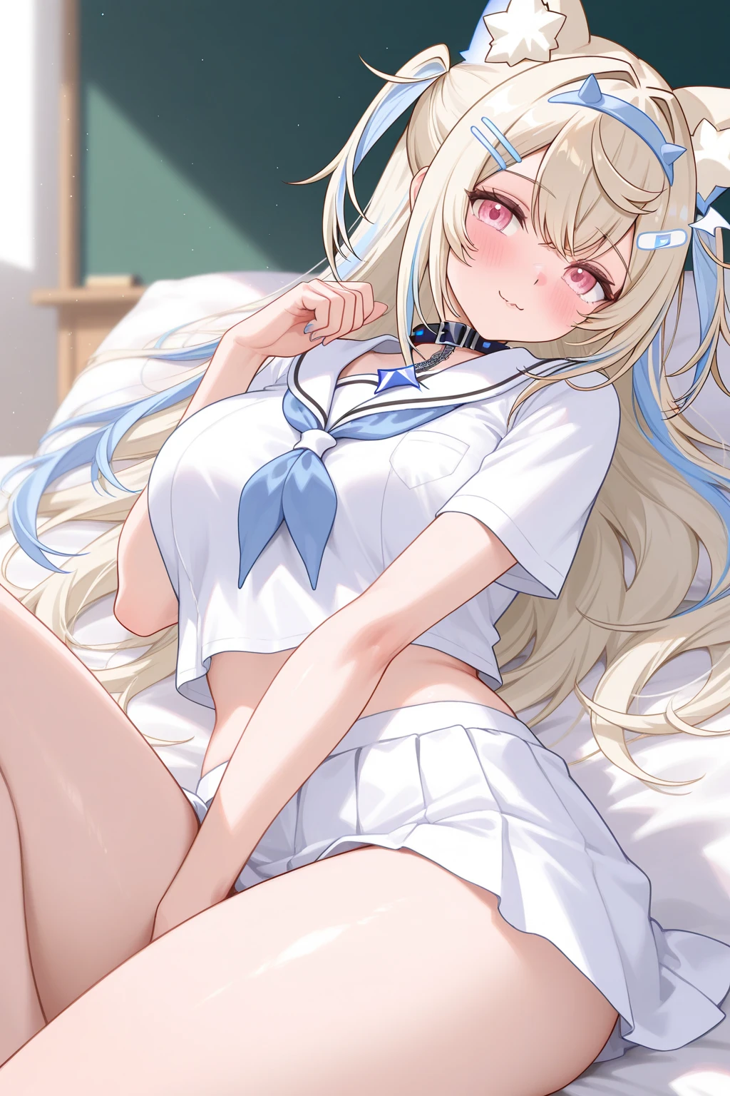 masterpiece, Highest quality, Official Art, Highly detailed CG Unity 8k wallpaper, Detailed Background, (Handcrafted by Guido Daniele), (Finger details), Mature Woman1, (Curvy), (Nuns), (standing in church), (Nuns gown:1.12), (Chest curtain:1.4), (Nuns skirt:1.11), (White Garter Straps Garter Belt:1.12), (Blonde long hair:1.12), (Hair intake:1.12), (Green Eyes:1.2), blush, (Loving smile, holy smile), ((Huge breasts:1.5、Sagging breasts:1.5、Long Breasts:1.3、sagging breast:1.5)), Tight waist, Shiny skin, (Cross Necklace), indoor, (Sacred Scene), (church:1.11), (Sunlight streaming through stained glass),((Married Woman、Mature Woman、milf))Monastic Clothes、White panties、Spreading her pussy with both hands、naughty face、heavy breathing、Provocative smile、Sticking out tongue 、thigh focus、drunken eyes、vagina、open vagina 、spread her vagina、spread legs、Take off、excessive cum、creampie、pussy cum、((Sleep on your back、folded、on back、lying))、pink_pubic_tattoo