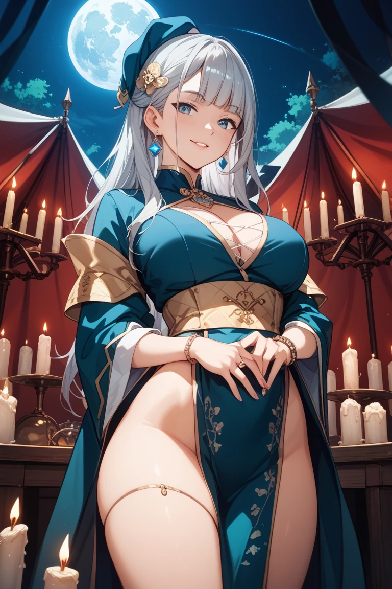 NSFW,masterpiece,Highest quality,High resolution,Very detailed,Girl,Silver Hair,long hair,Golden Eyes,Short height,goddess,God,A dazzling silk dress,hair ornaments,Earrings,gem,Decoration,Nightlife,Brothel,bedroom,Starry Sky,Ancient,(Ecstasy face),Lustful face,Embarrassed,blush,Drooling,Erect nipples,(Sex slave),A flattering face,Estrus,Hollow Eyes,(prostitution),(Prostitute),(Have sex),(Middle-aged men),insert