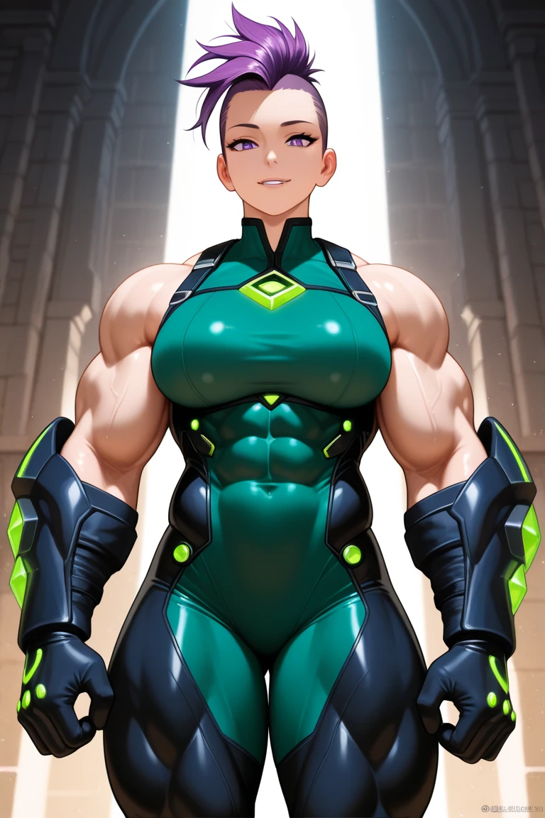 sexy doom woman muscle