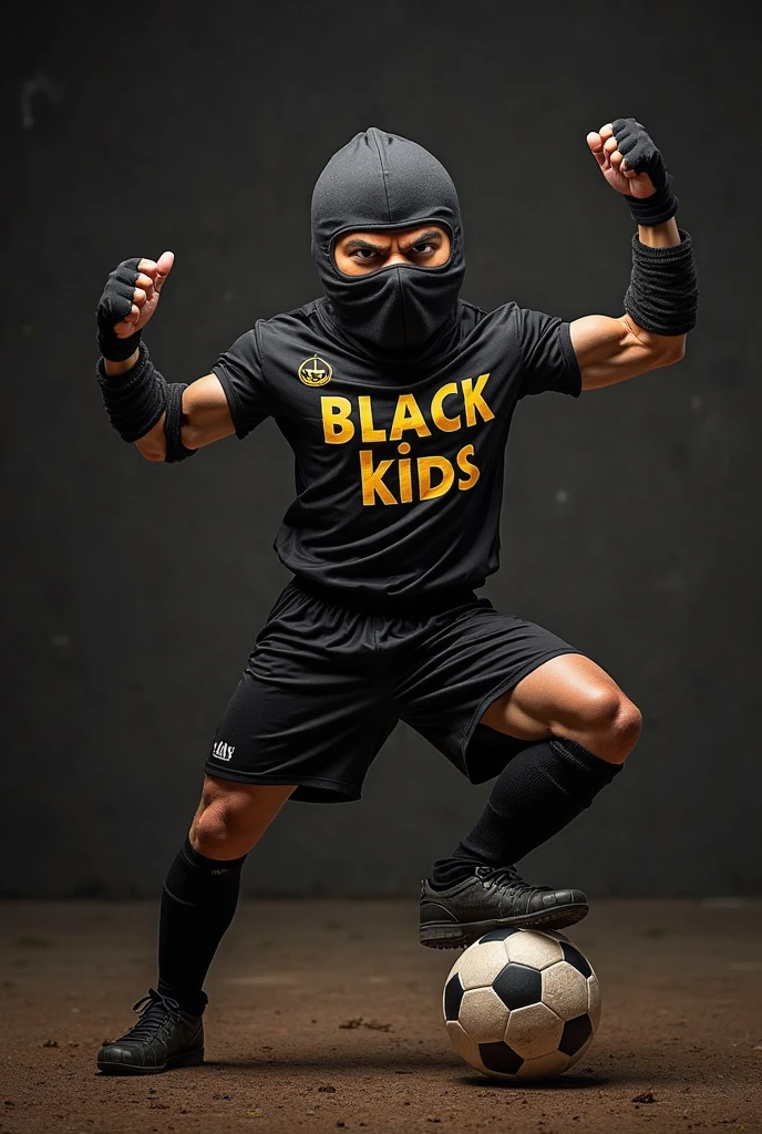Create me a cute ninja with a joint