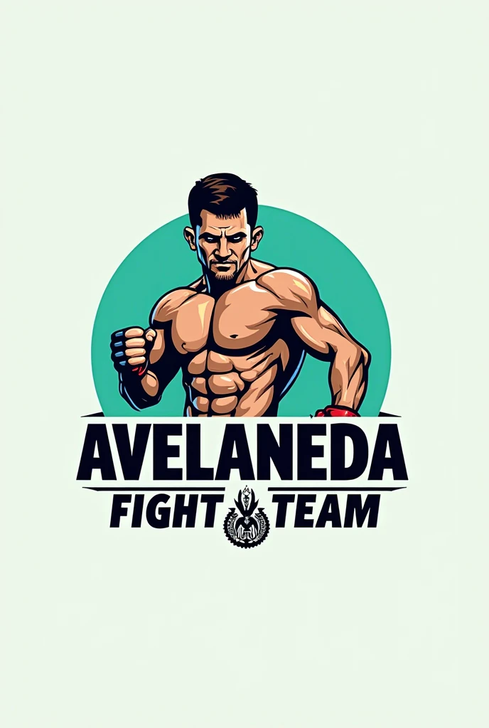 Football team logo with the name of Samson the Brave in Spanish