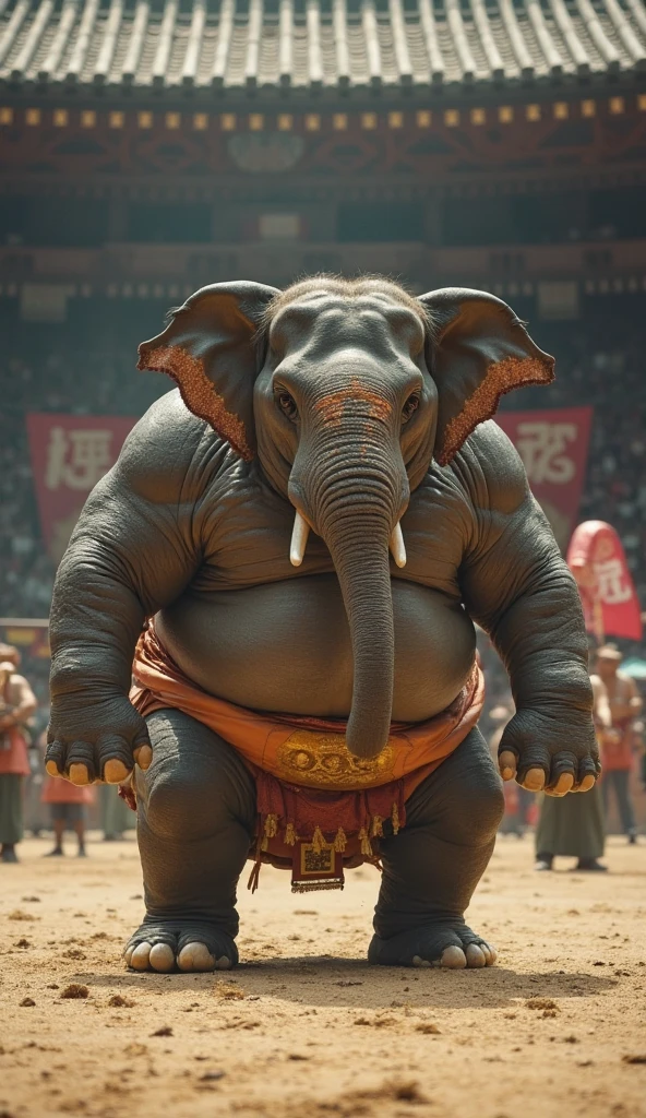 score_9_up,score_9,score_8_up,score_8,score_7_up,score_7,fantasy,a very cute anthropomorphic fox,a very big and muscular anthropomorphic elephant,a roman style gladiator,elephant skin,anthro elephant,