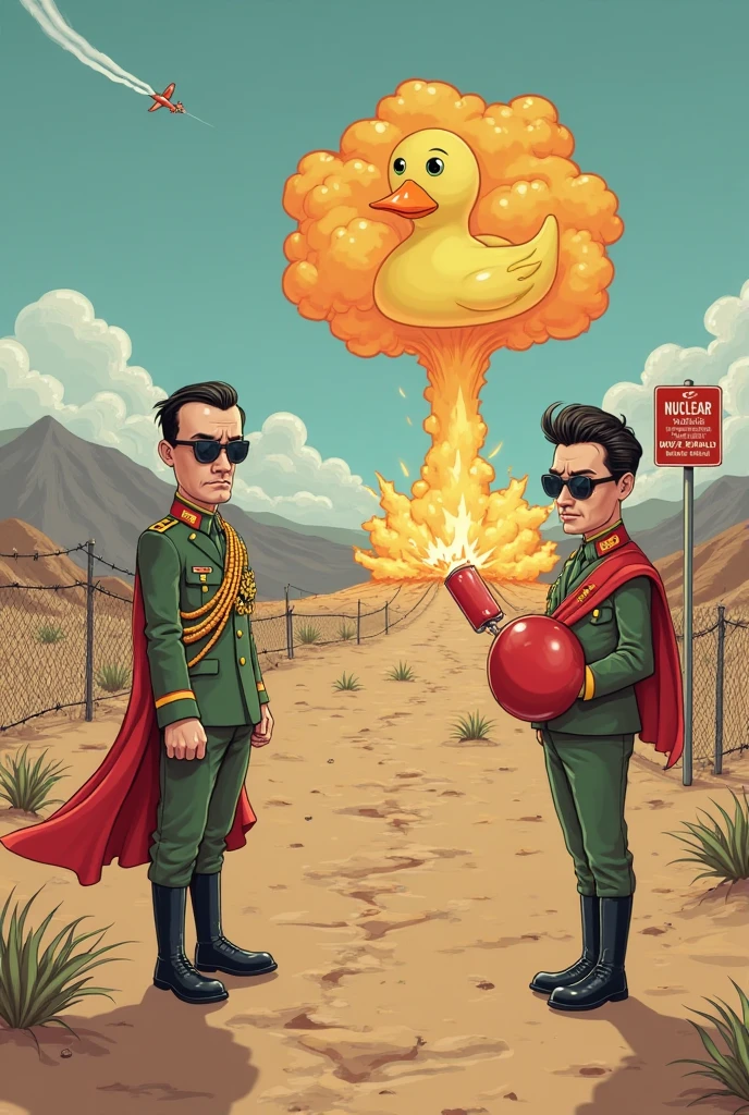 a group of Russian children boys, close up, PORTRAIT, in leather jacket and black clothing, and sunglasses, with long blonde hair, ma big mushroom cloud is exploding in the sky over a planet, nuclear bomb explosion, nuclear bomb explosion, nuclear attack, nuclear cloud, nuclear mushroom cloud, nuclear explosion, nuclear apocalypse,  mushroom cloud, huge cloud of nuclear mushrooms, mushroom cloud on the horizon, nuclear bomb, nuclear explosion!!!, bomb explosion, nuclear war, end of the world nuke, nuclear explosion background, atomic explosion