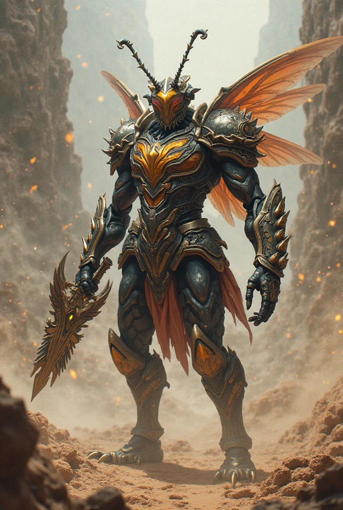 quality(8k wallpaper of extremely detailed CG unit, masterpiece, hight resolution, top-quality, top-quality ,hyper realisitic, digitial painting,increase the resolution,RAW photos,best qualtiy,highly detailed,the wallpaper),BREAK,8K, monster with big wings, skull helmet, glowing lighting