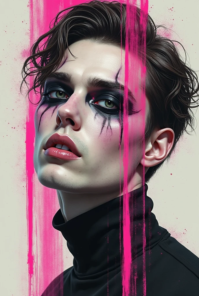 Portrait of a man with a ballgag, pastel colors, highly detailed, digital painting, artstation, sharp focus, illustration <lora:ballgag_5-e14:1.0> <lora:pastel_colors_xl_v1:1>