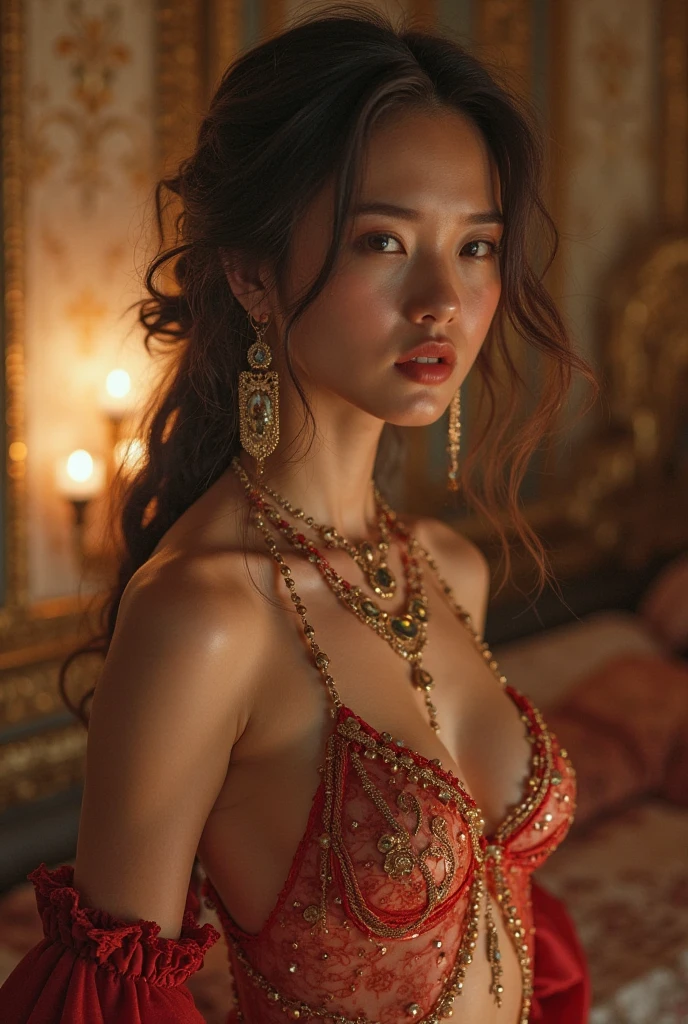 indonesia milf, cleavage