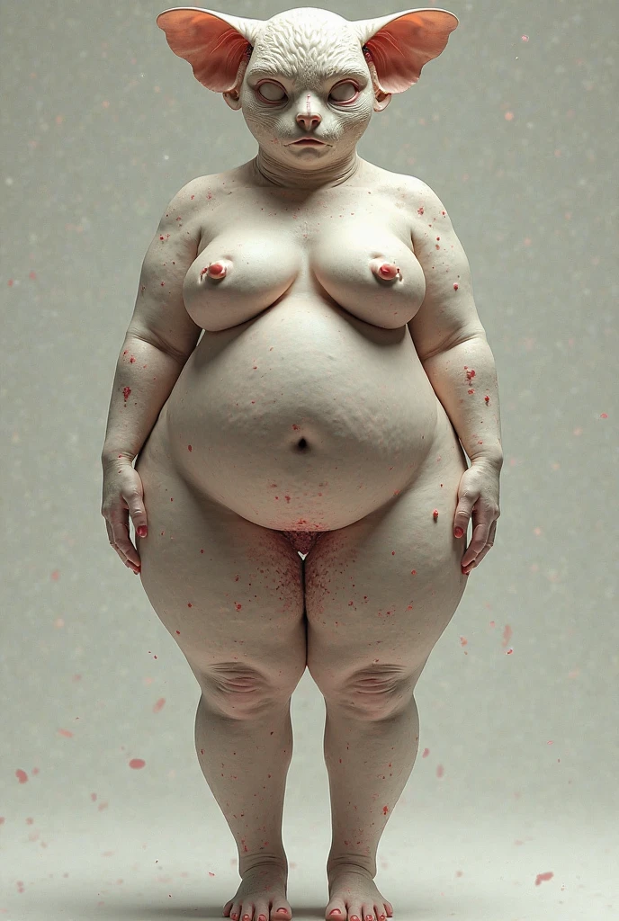 A lot of DTs have an unusually large belly.