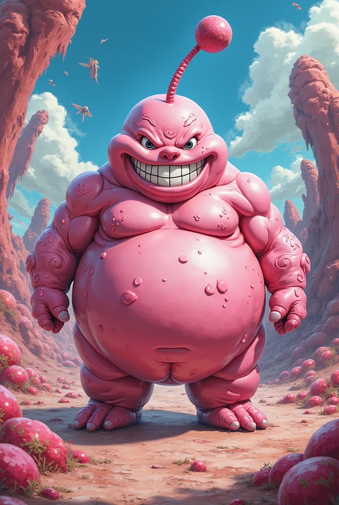 Create a small majin buu wallpaper