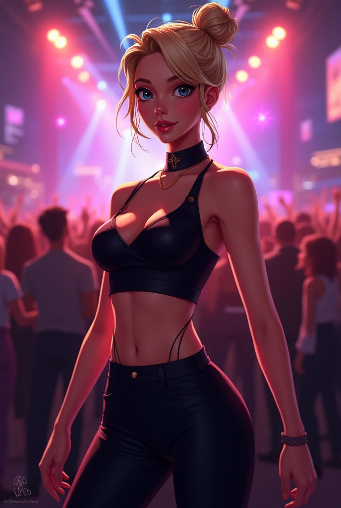 Tatlor Swift Castng Love Speels on a Concert Crowd