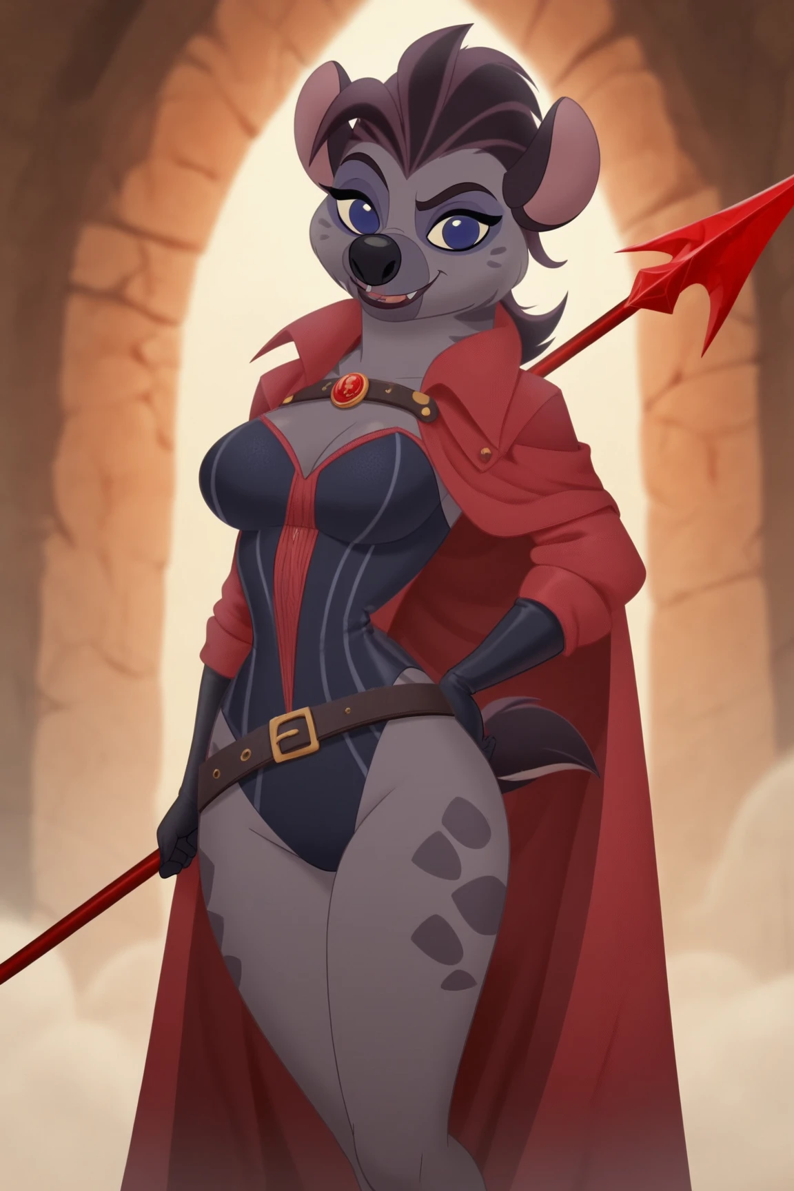 (Lizard), (red), reptile, antro, (wearing tunic), wearing cloak, (wearing cotton shorts), high detail, high resolution, raw photo, gray background, cleavage, 1girl, solo, medium breasts, high quality, hi res, sharp, detailed body, detailed, cartoony, ((holding magic)), ((looking at viewer)), (angry), mad, t full body, whole body, ((full body portrait)), far away, (((full body concept))), attack pose, battle pose, average body, slim, weak, thin, skinny, small waist, fire magic, red magic