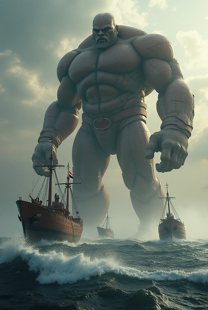 A fat man named: caseoh
cause a tsunami