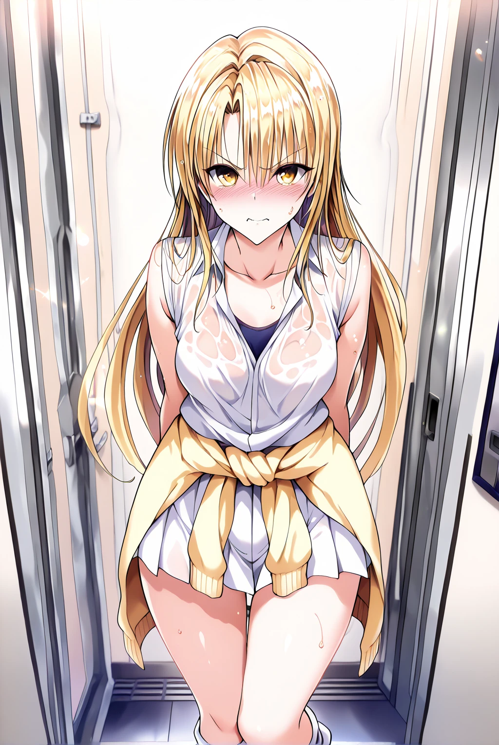 3 appearance:Gym_uniform,pink_pajamas,nude.