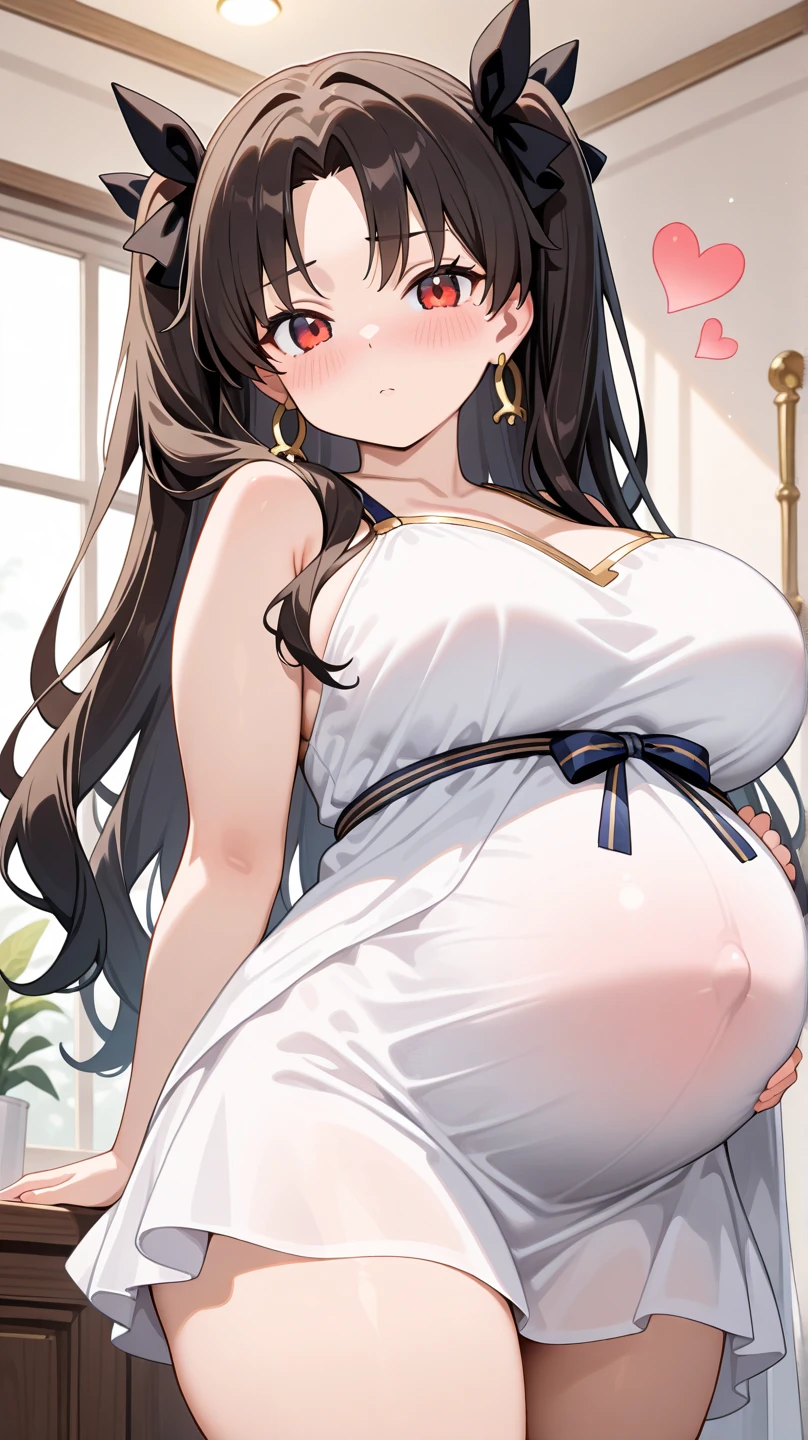 🎈🍦🍹❤🔆🕡(😘👩🎀👗⚜👒🥿👡🩲💅)🎪🎢🎡🎠 (NSFW 1.1)Masterpiece, Best quality, Night, full moon, 1 girl, Mature woman, Chinese style, Ancient China, The beautiful man looked at her pregnant belly and smiled, Big Baby Bump pregnant, Bigboobs, Nippur,Big black balloon big pregnant belly, Big Pregnant girl, Largest Belly of Pregnant, A belly bigger than a person,Huge Pregnancy, Huge 600,000 months gestation,Brown hair, Princess cut, Single strips of fried dough twisted braid, Coiled hair, Double ball head, Light pink lips, calm, Intellectual, mid hair, green pupills, Hairpin, hydrangea,