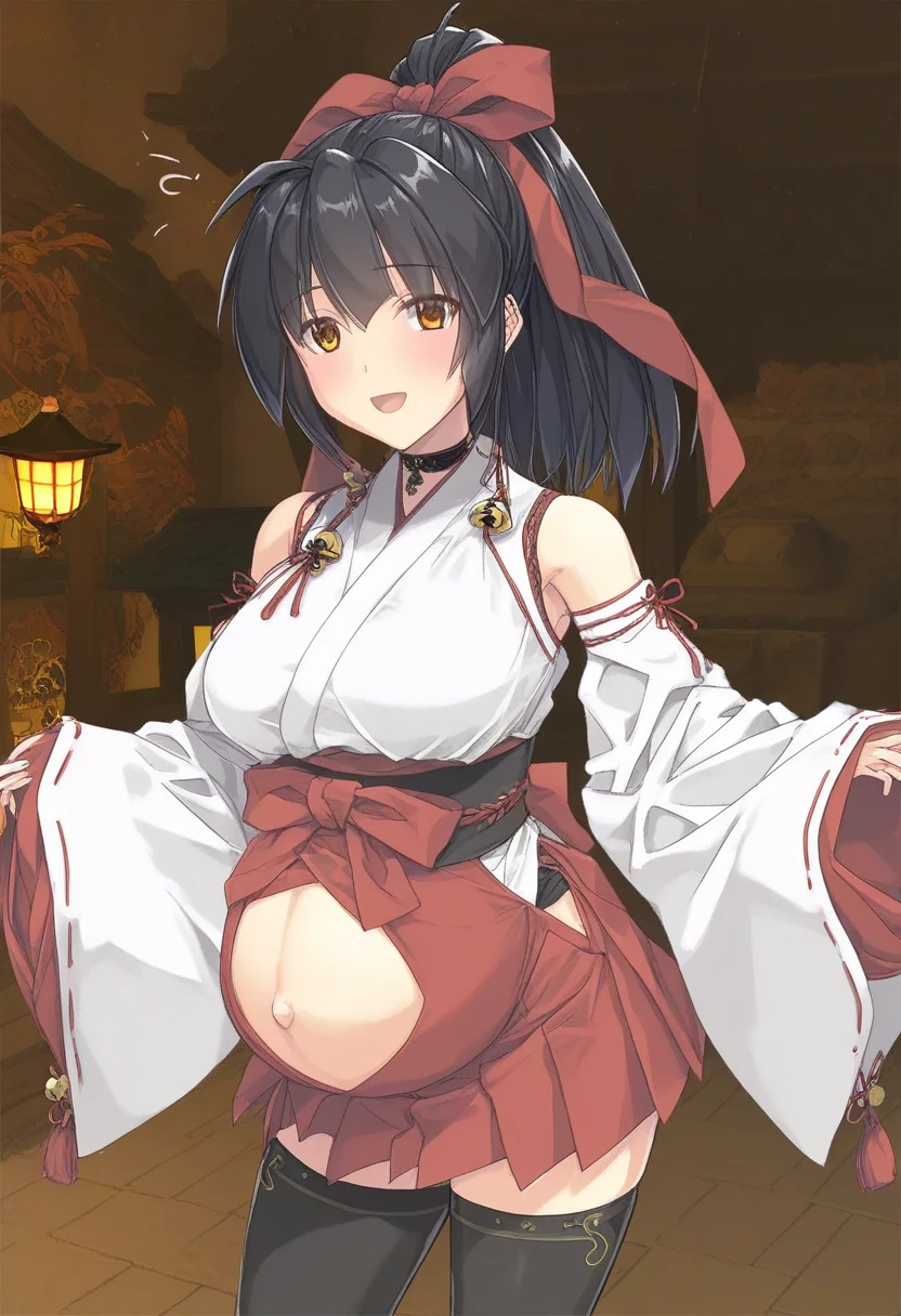(masterpieces,best quality,ultra detailed,ultra resolution),(Uma musume, uma musume pretty derby, kitasan black \(umamusume\), black hair, short hair, red eyes,horse girl,horse ears, horse tail, big breasts),(white clothes,wedding dress,veil,see through),(empty eyes,nopupils,evil smile,crazy smile,blush,metal collar,nipple piercing,stomach piercing,navel,pregnant,crotch tatoo,adult toy in panties:1.2),(standing,cowboy shot,wedding hall),