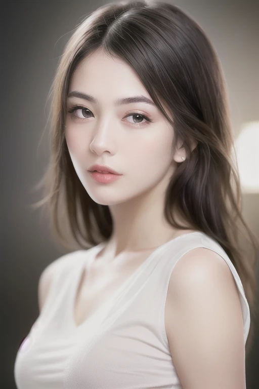 ((Best quality, 8k, Masterpiece :1.3)), Sharp focus :1.2, Perfect body beauty: 1.4, Slim abs: 1.2, ((Dark brown hair, Big breasts: 1.2)), (Natural light, City street: 1.1 ), highly detailed facial and skin textures, detailed eyes, double eyelids, (((Dynamic Angle)))