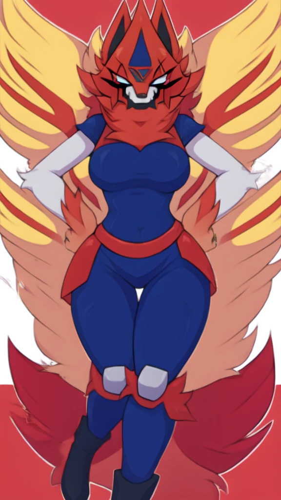 blond hair, sexy hair, muscle girl huge breast, revealing cloths, darkskinned-female, makeup, red lips, bimbo, angel, cupidon, long dress, walking, angel wings, pants, , flip flops, smile