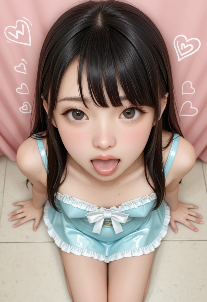 tiny chest、a closeup, ​masterpiece, top-quality,、Raw foto, Photorealsitic, faces, unbelievable Ridiculous, beautiful a girl, cute little, Nothing is worn、barechested、depth of fields, hight resolution, ultra-detailliert, finely detail、flat breast、tiny chest、small tits、(Petite bust:1.2)、Petite bust、 (Slimed、small tit、flat boobs、small tit)、 A slender、Delicate and sexy collarbone、flat breast