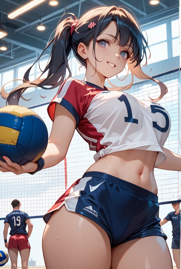 Girl volleyball player, NSFW
