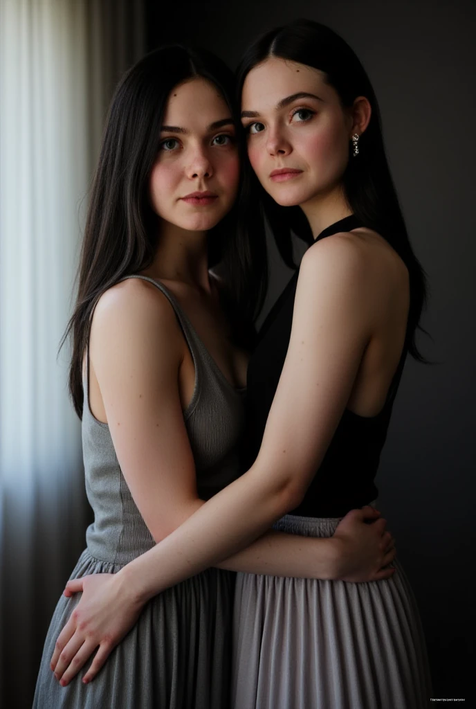 Portrait of an 18 year old, cute 2 teen, two girl hug, full body shot, small breast, pubic is hairy, hairy vagina, full naked, dark colored nipples, seductive pose, face looking to camera, small vagina, small pussy, natural skin textured, full body photo of naked turkish girl, full nude, showing all body, face looking to viewer, at front of beautiful park, in the morning, look at viewer showing very pitiful face asking for forgiveness, (cinematic:1.3), intricate details, (ArtStation:1.2), beautiful trimmed hair, straight hair, naked, nude, black hair