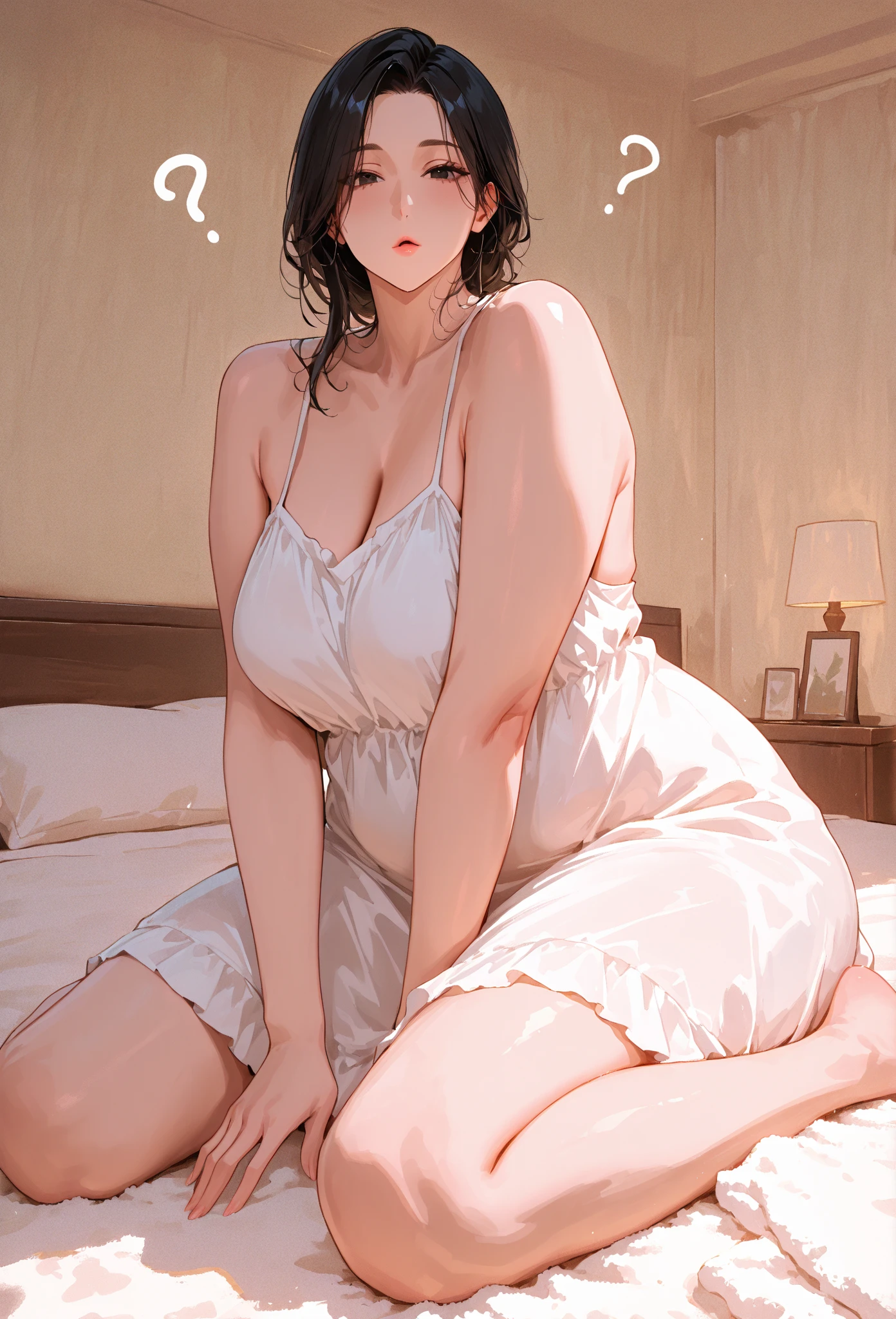 Chinese Comic Goddess Little Doctor Fairy: A Majestic Portrayal of Extravagance
Best Quality, Masterpiece, ((Solo, Chinese Comic Goddess Little Doctor Fairy)),
Smooth purple skin, soft purple glow,
((Supremely alluring)), enchanting,
Purple tulle suspender dress, sophisticated,
Sitting elegantly on her bed,
Legs spread apart in an M shape, revealing her super plump curves,
Breasts and buttocks incredibly large,
Dozens of times more voluminous than a normal plump woman,
Even from the front, most of the fat on the buttocks is clearly visible,
