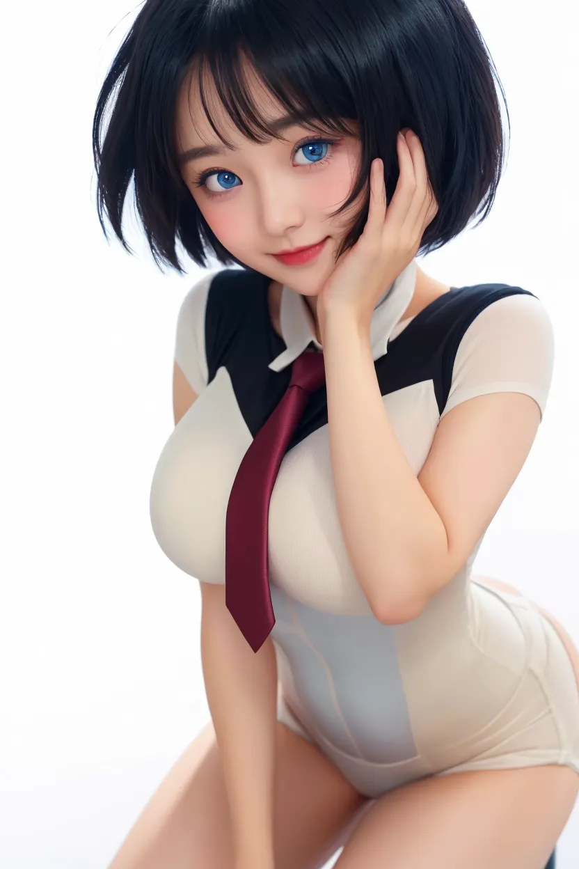 8K, Ultra-high resolution, Highest quality, masterpiece, 三分割法によるphotograph,Surreal, photograph, 1 Girl, (16 years old:1.3), pretty girl, Cute face, Beautiful eyes in every detail, 細かくdetailedに,masterpiece,One Girl:1.2, Japan Female Announcer, masterpiece, Beautiful art, Professional Artist, 8K, 非常にdetailedな顔, detailedな衣服, detailedな生地, 1 Girl, Soul fulfillment \(Honkai Impact 3\), Front view, Are standing, Perfectly drawn body, Embarrassed look, Pale skin, Beautiful Face, Short dark blue hair, 4K eyes, Very fine grain, Pink Cheeks, choker:1.6, (White long sleeve button down shirt with white collar), Black gloves, Gloves to cover your hands, (Black leather corset), (shiny black leggings), Sensual lips , Winter Night, 目のdetailedを見せる, Looking at the audience, Elegant Room, At night,Beautiful leg line beauty,Looking at the audience、beauty,Long neck、(((Ideal body type))),A cup small breasts :2,、Portraiture:2、Perfect Anatomy、鮮明なdetailed、detailed、Surreal、Light and shadow,Strong light